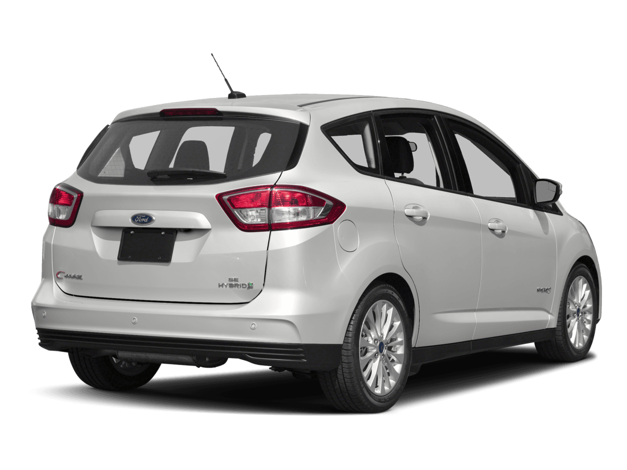 2017 Ford C-Max Hybrid SE FWD - Rear 3/4, facing to the right