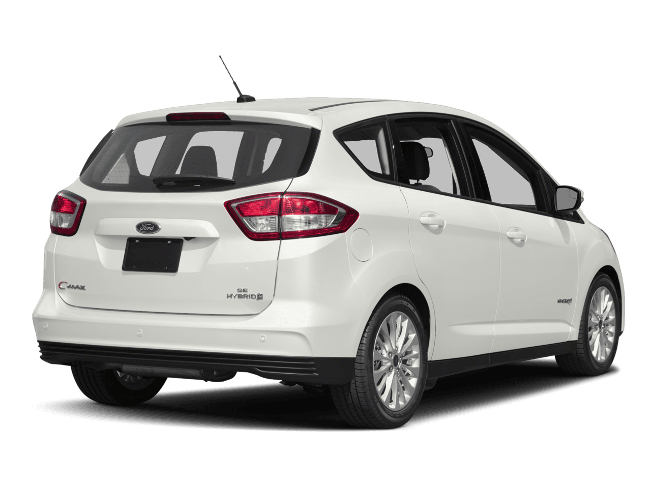 2017 Ford C-Max Hybrid SE FWD - Rear 3/4, facing to the right