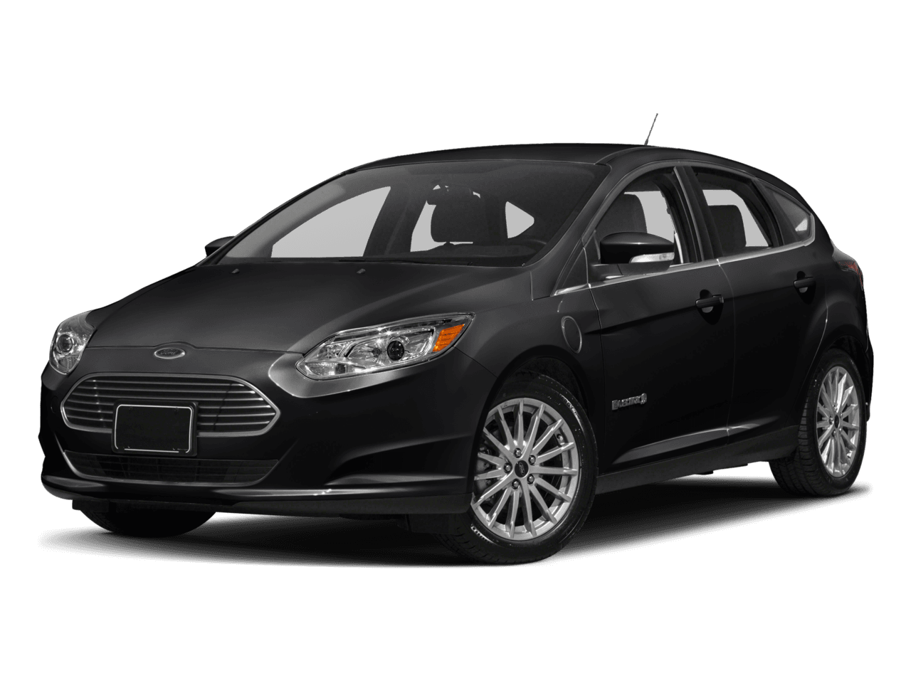 2017 Ford Focus Electric Hatch - Front 3/4, facing to the left