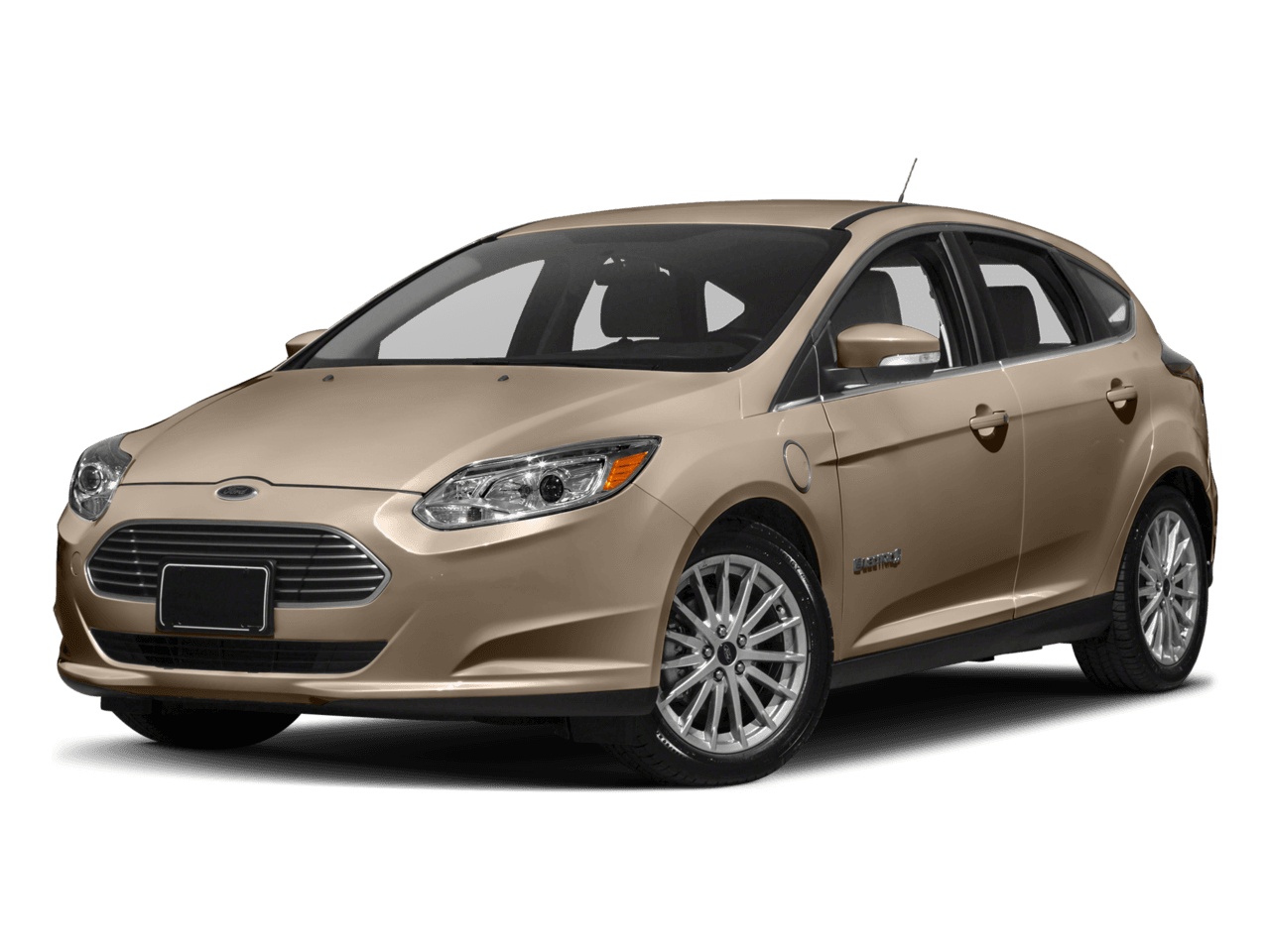 2017 Ford Focus Electric Hatch - Front 3/4, facing to the left