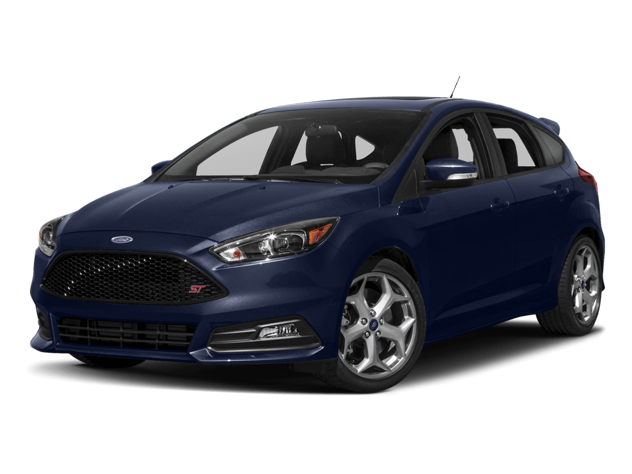 2017 Ford Focus ST Hatch - Front 3/4, facing to the left