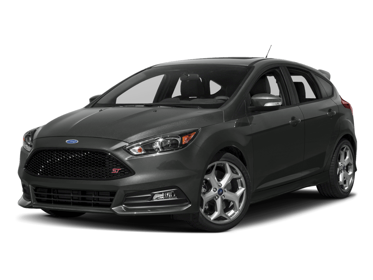 2017 Ford Focus ST Hatch - Front 3/4, facing to the left