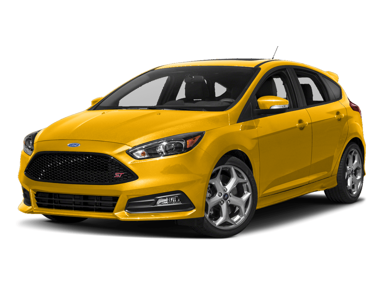 2017 Ford Focus ST Hatch - Front 3/4, facing to the left