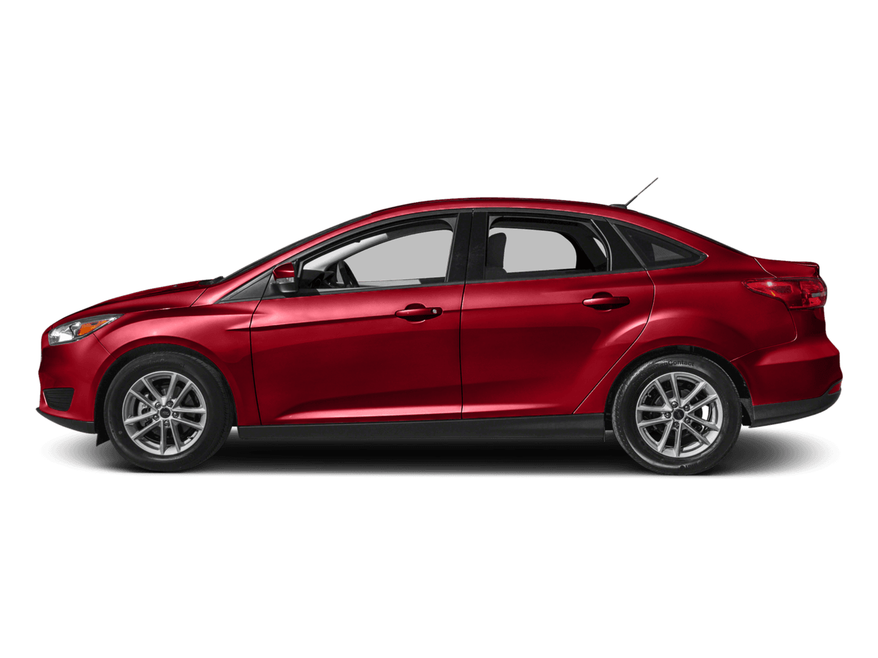 2017 Ford Focus SE Sedan - Profile, facing to the left