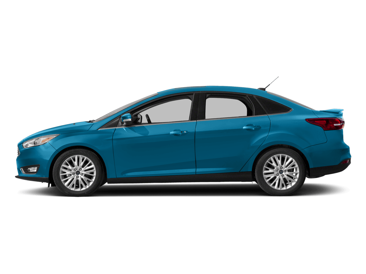 2017 Ford Focus Titanium Sedan - Profile, facing to the left