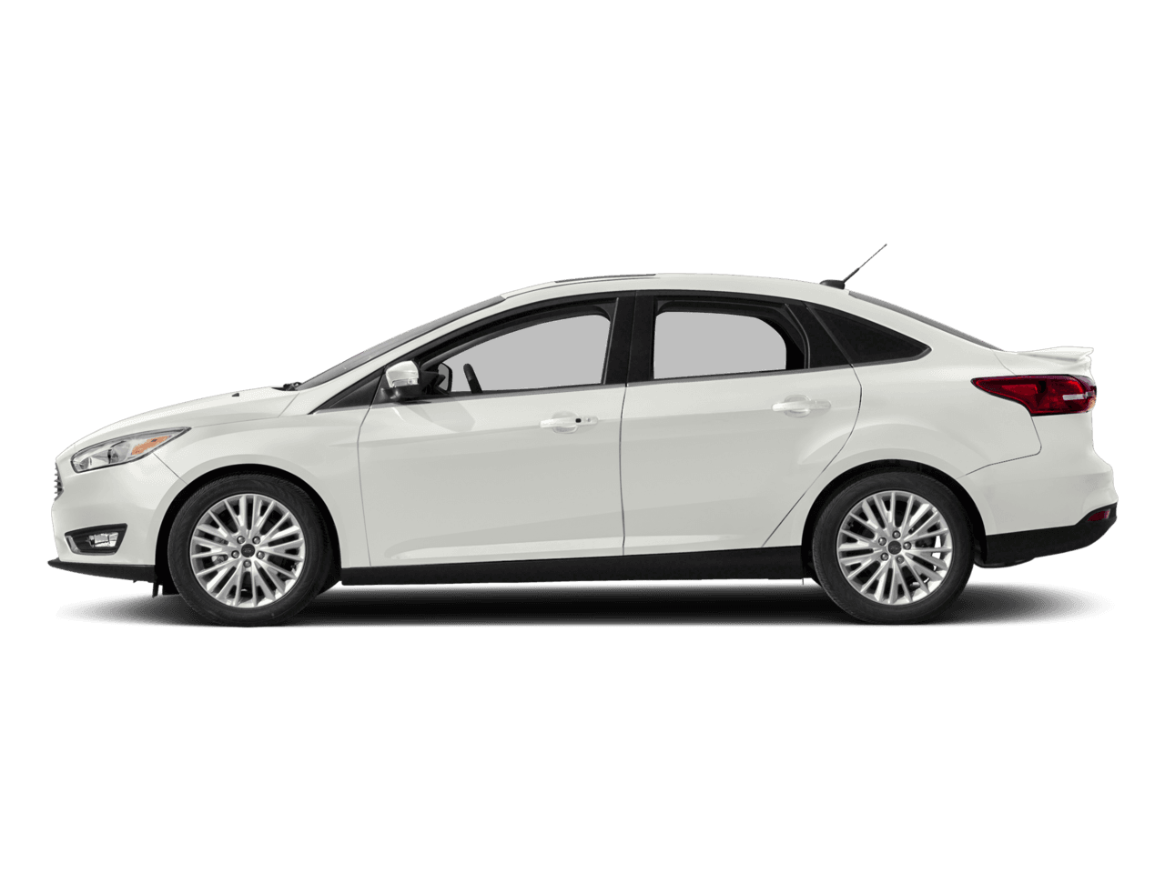2017 Ford Focus Titanium Sedan - Profile, facing to the left