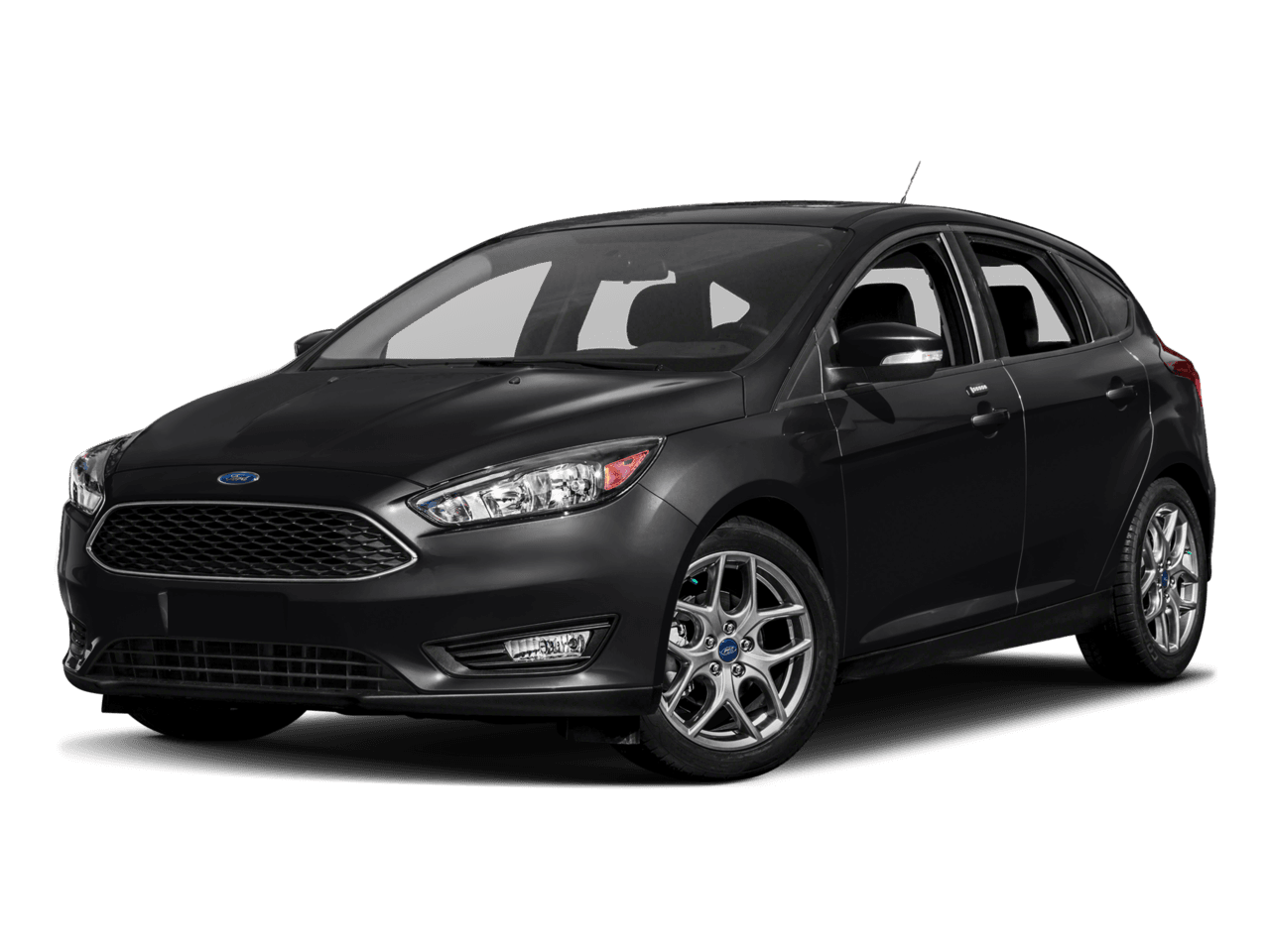 2017 Ford Focus SE Hatch - Front 3/4, facing to the left
