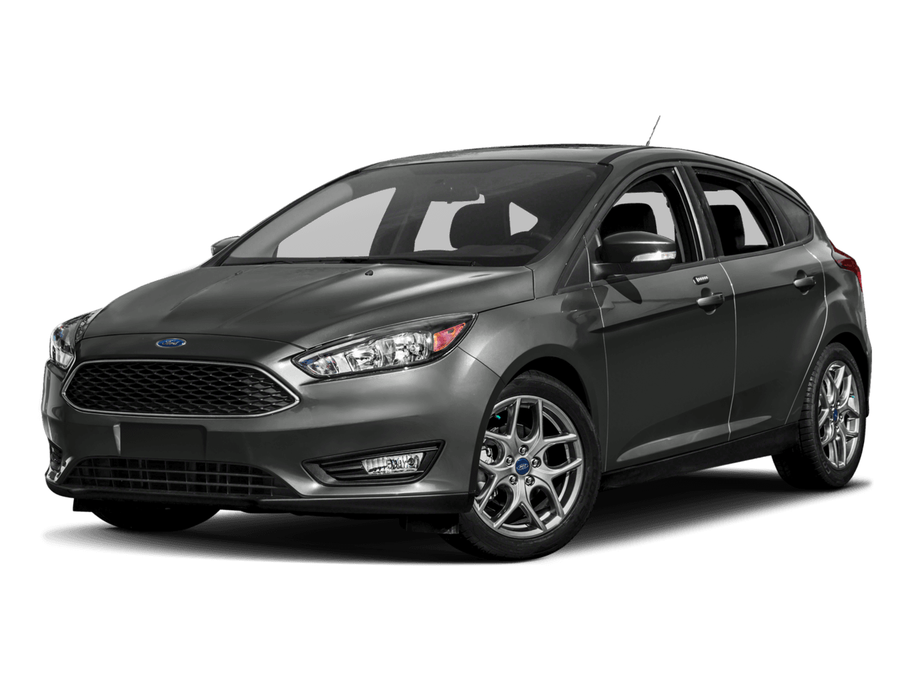 2017 Ford Focus SE Hatch - Front 3/4, facing to the left