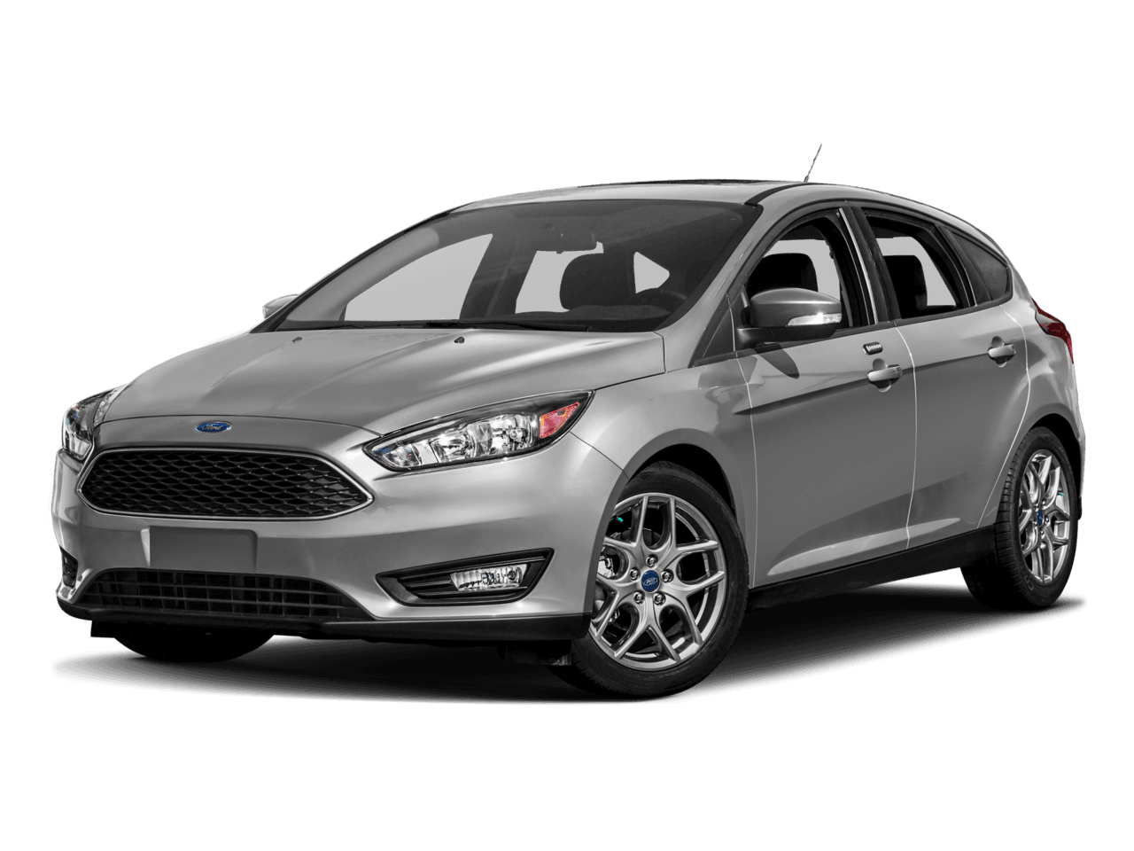 2017 Ford Focus SE Hatch - Front 3/4, facing to the left