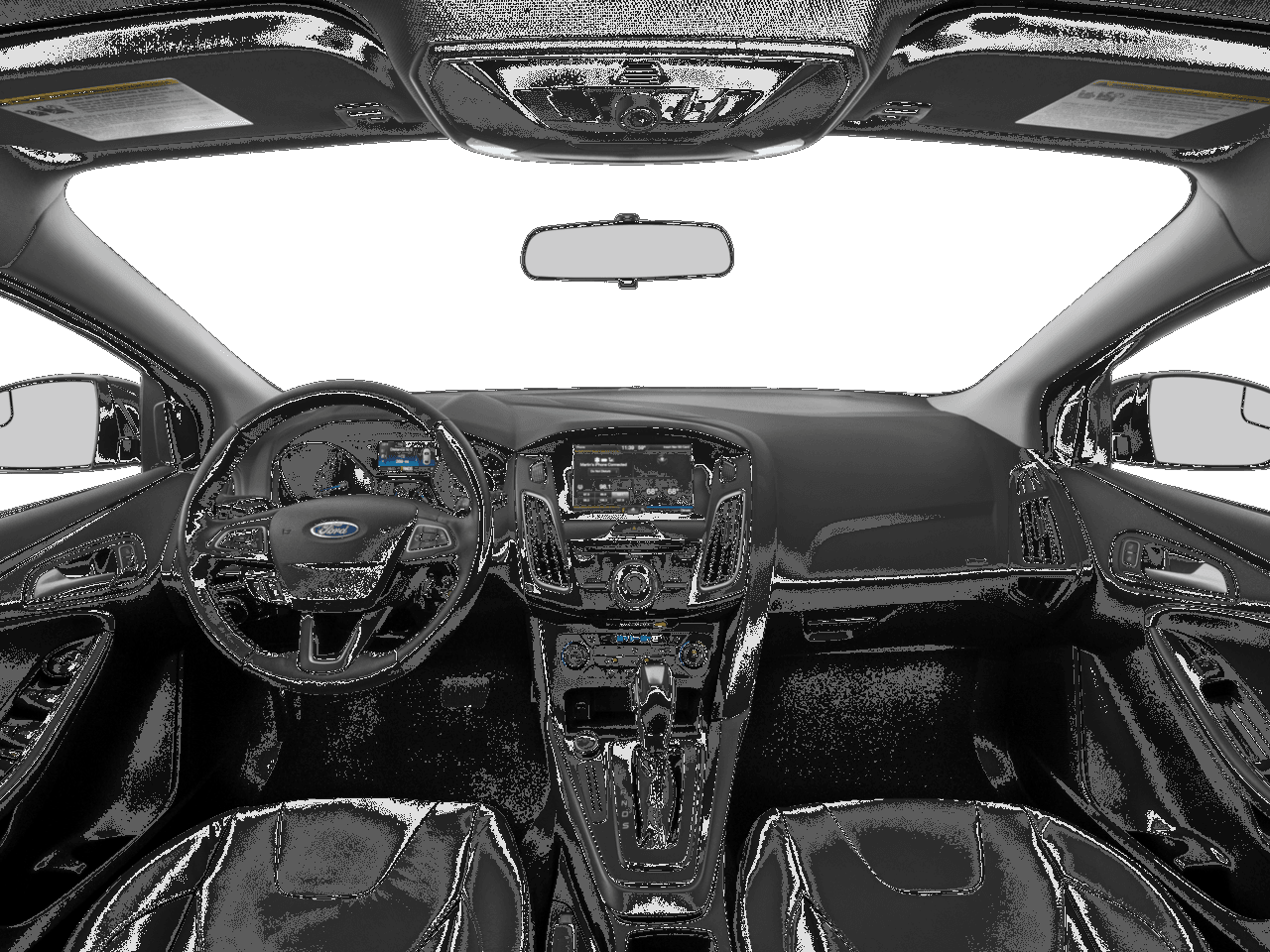 2017 Ford Focus SE Hatch - Interior Full Dash Basic