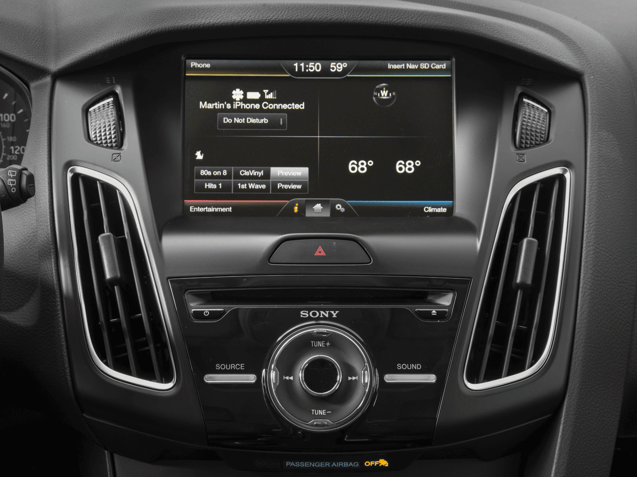 2017 Ford Focus SE Hatch - Interior Stereo System