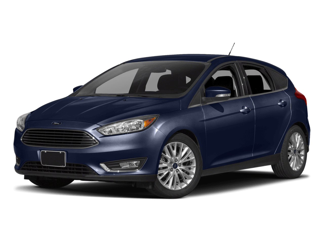 2017 Ford Focus Titanium Hatch - Front 3/4, facing to the left