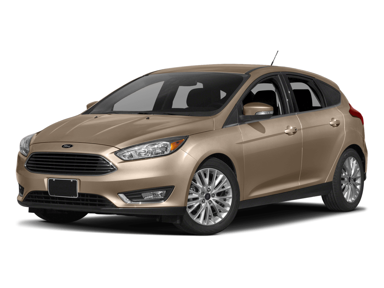 2017 Ford Focus Titanium Hatch - Front 3/4, facing to the left