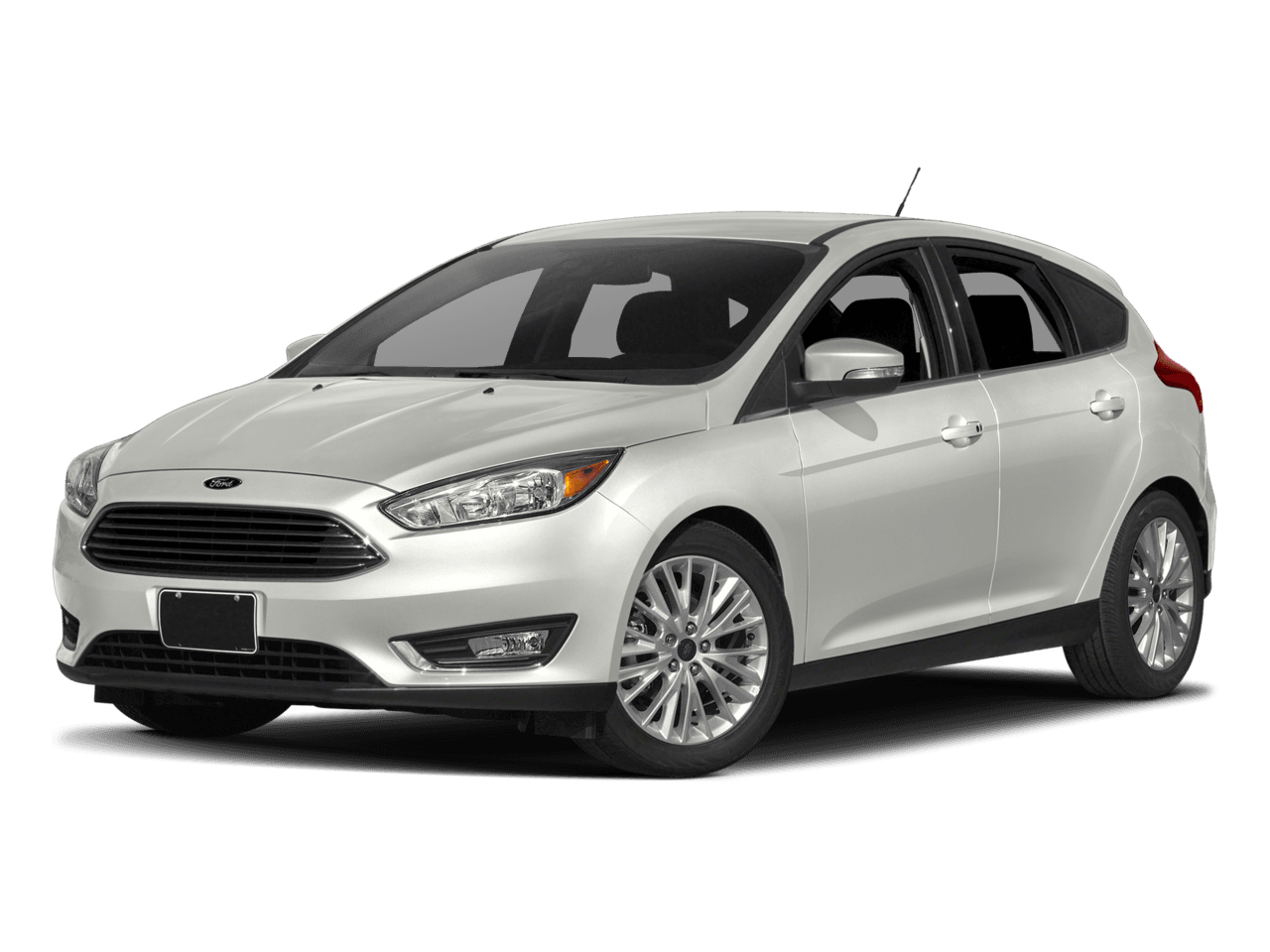 2017 Ford Focus Titanium Hatch - Front 3/4, facing to the left