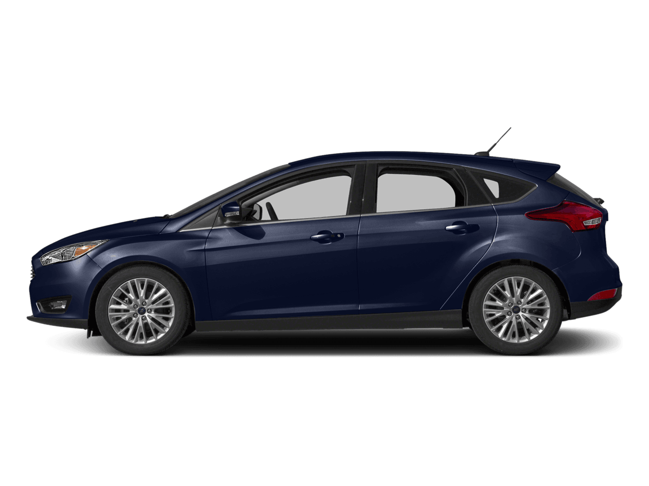 2017 Ford Focus Titanium Hatch - Profile, facing to the left