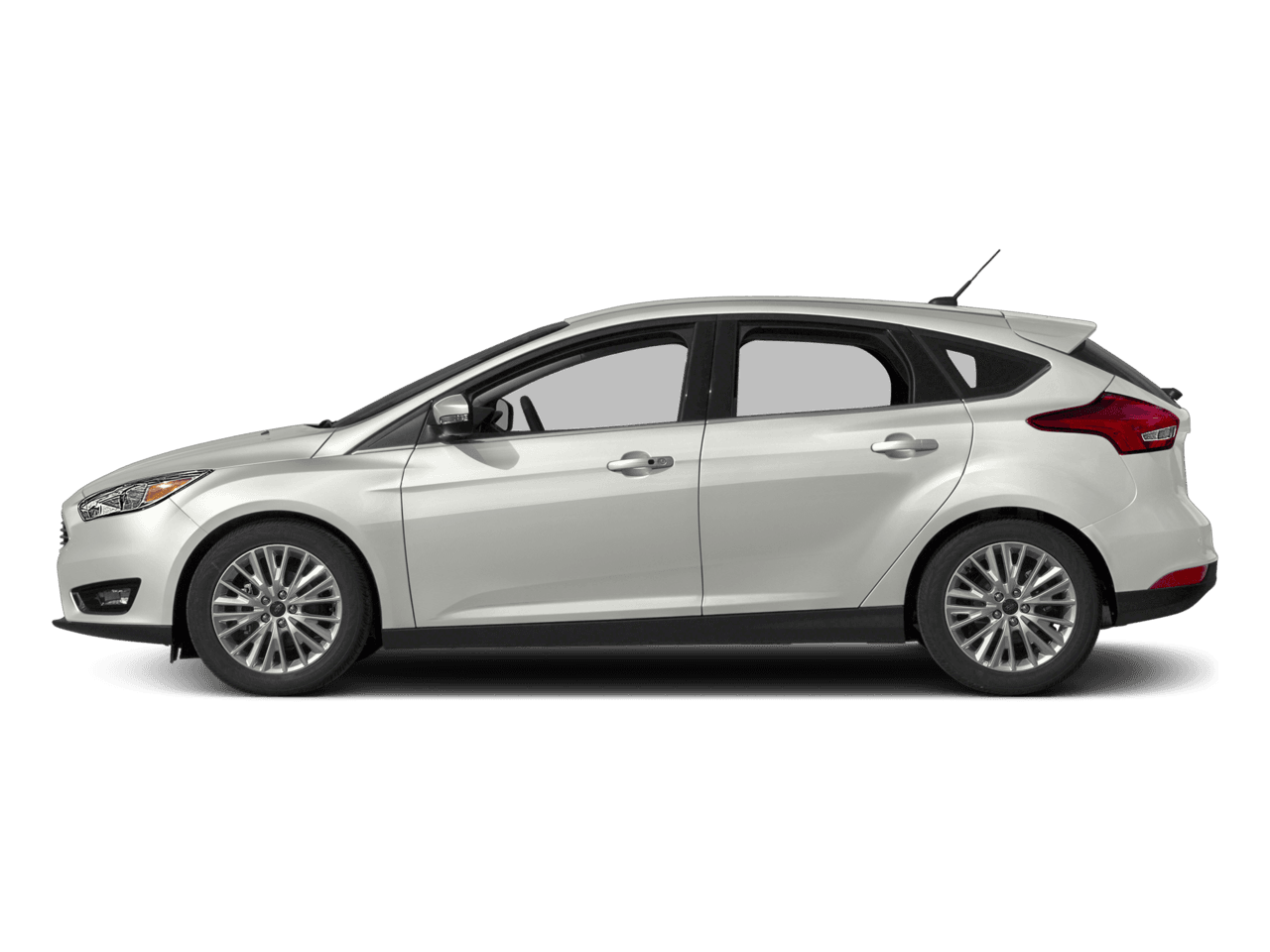 2017 Ford Focus Titanium Hatch - Profile, facing to the left
