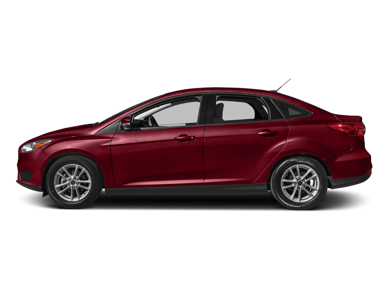 2017 Ford Focus SEL Sedan - Profile, facing to the left