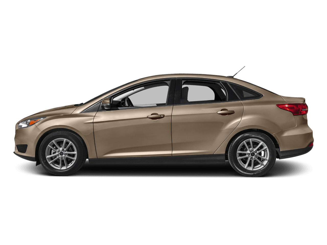 2017 Ford Focus SEL Sedan - Profile, facing to the left