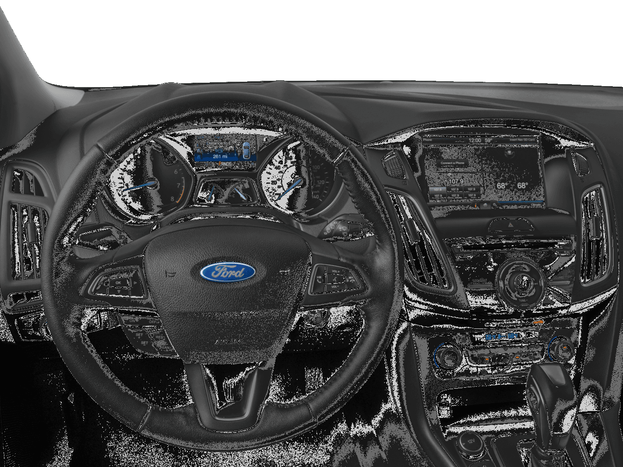 2017 Ford Focus SEL Hatch - Interior Drivers Dash