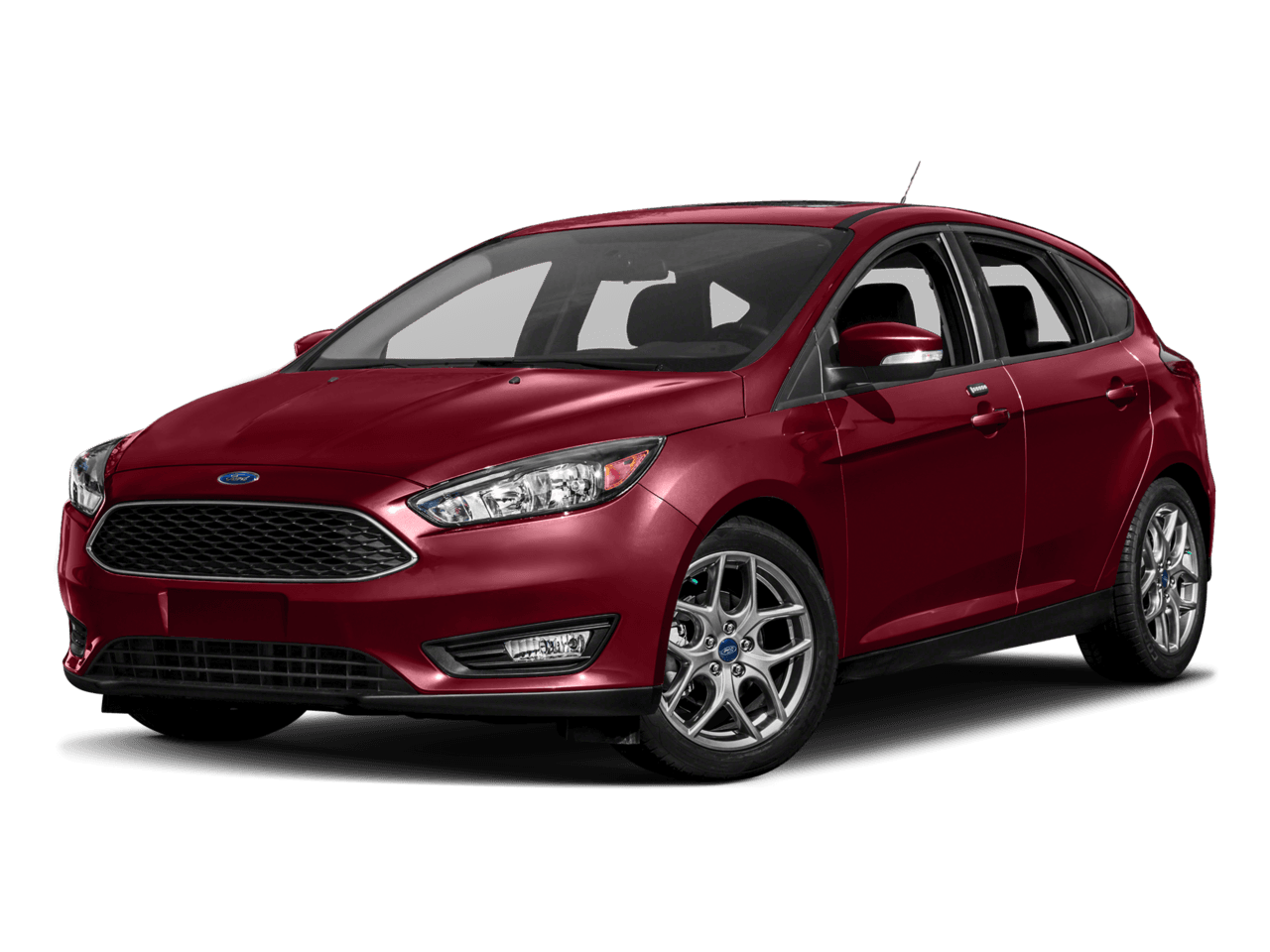 2017 Ford Focus SEL Hatch - Front 3/4, facing to the left