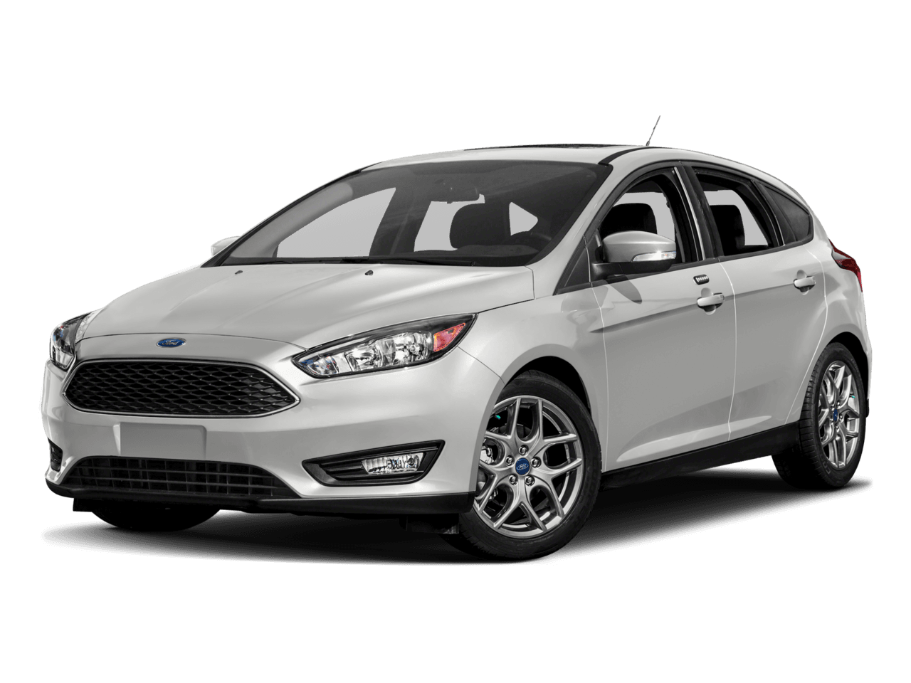 2017 Ford Focus SEL Hatch - Front 3/4, facing to the left