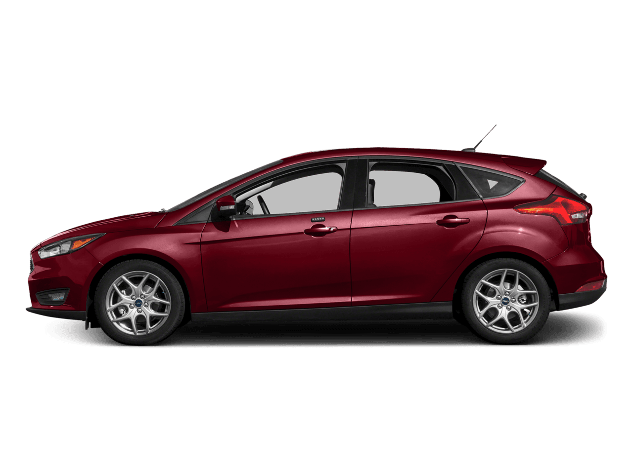 2017 Ford Focus SEL Hatch - Profile, facing to the left