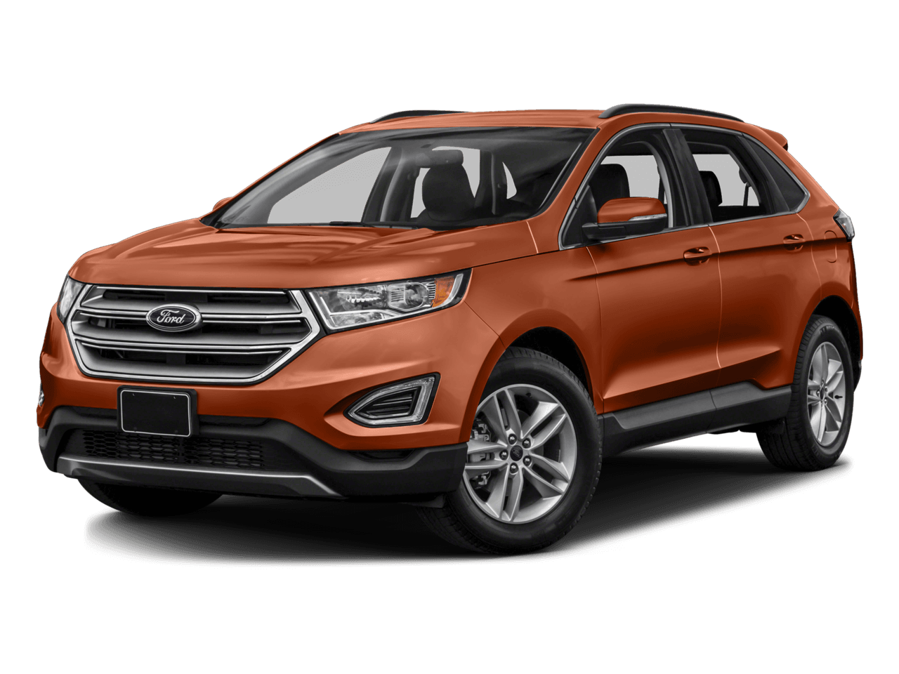 2017 Ford Edge SEL AWD - Front 3/4, facing to the left