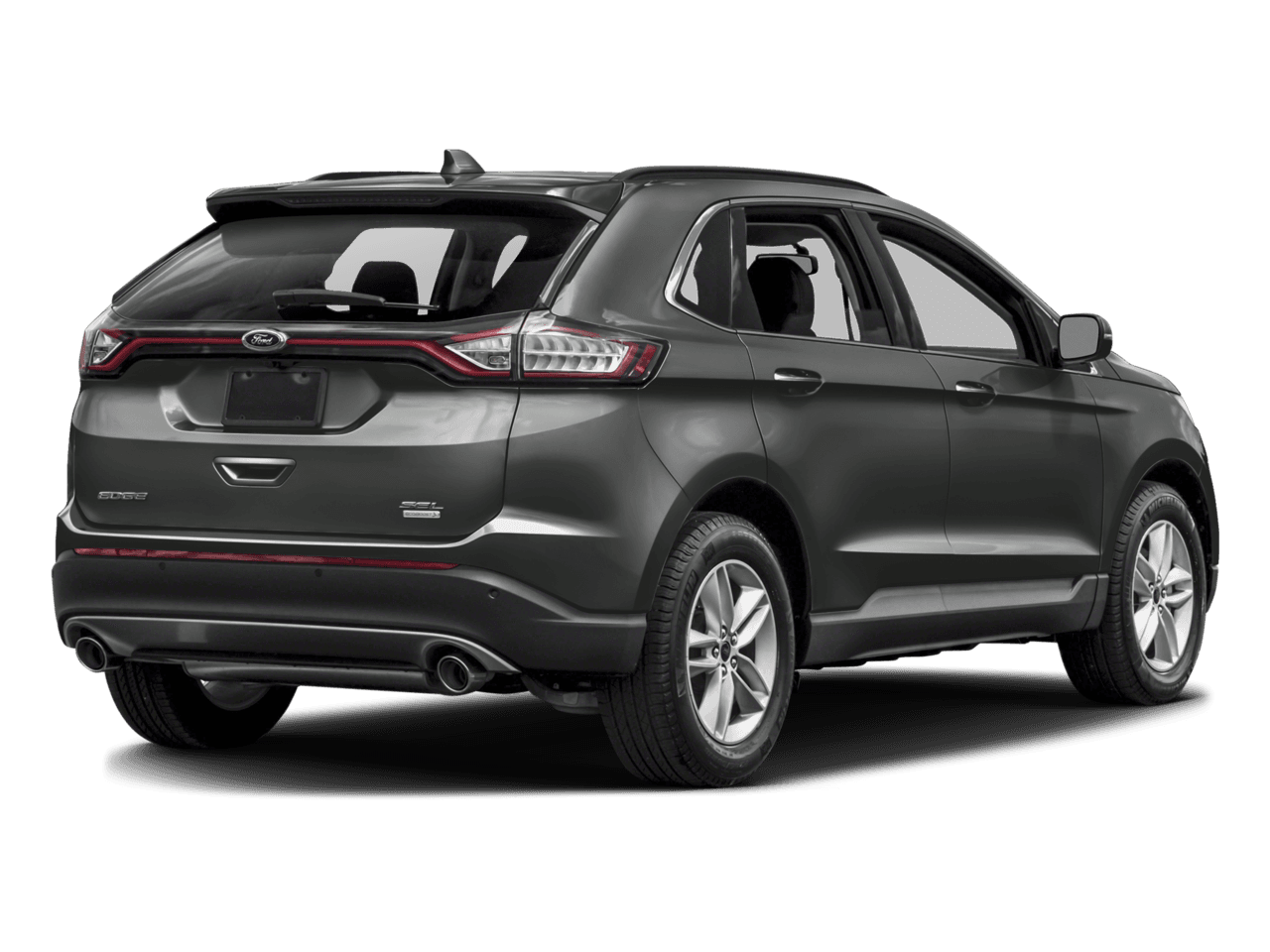 2017 Ford Edge SEL AWD - Rear 3/4, facing to the right