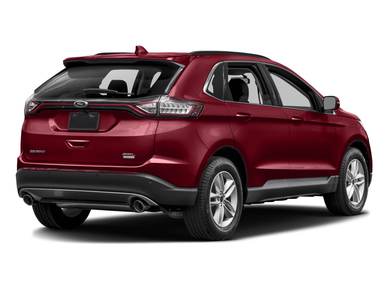 2017 Ford Edge Titanium AWD - Rear 3/4, facing to the right