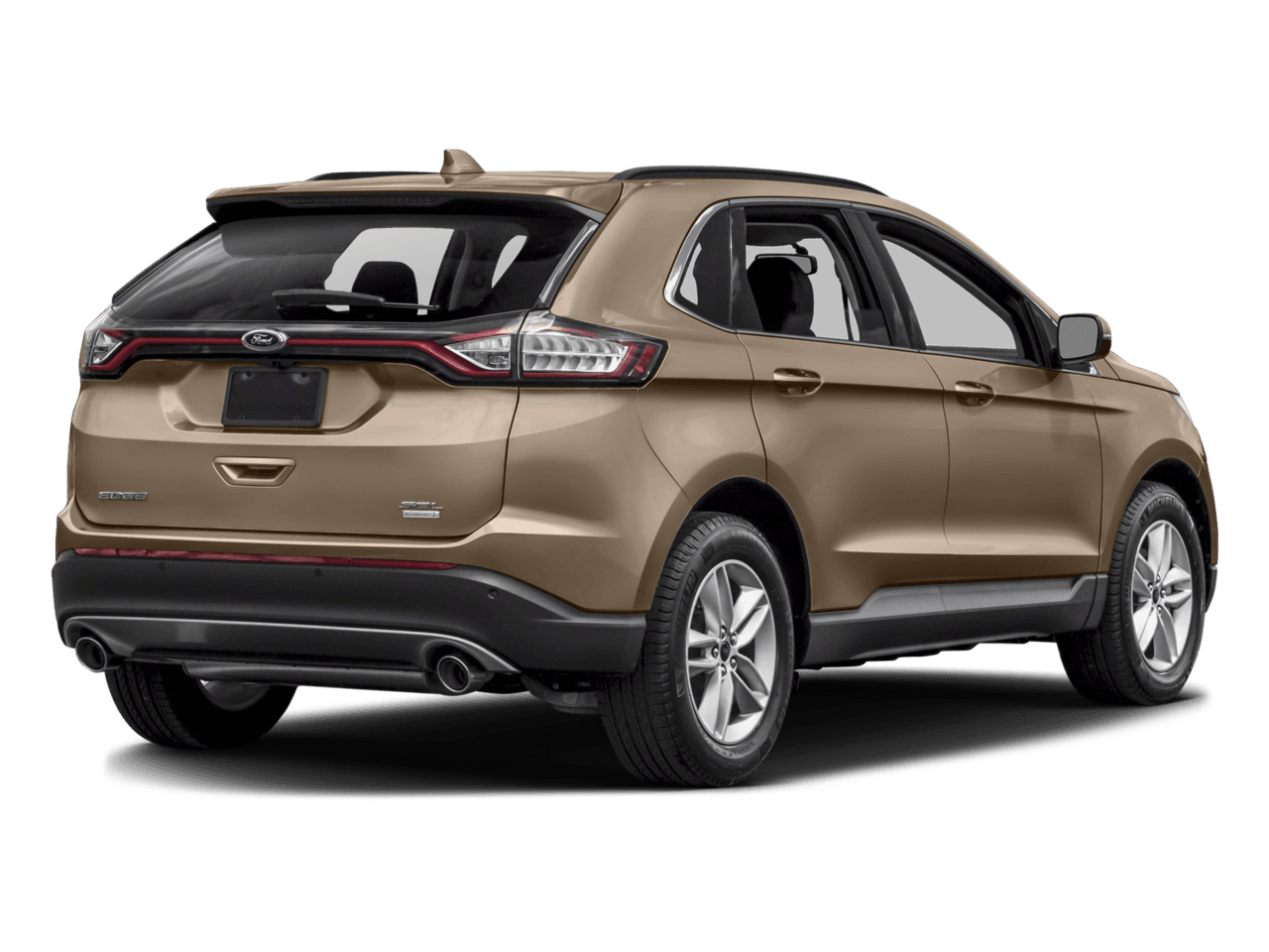 2017 Ford Edge Titanium AWD - Rear 3/4, facing to the right
