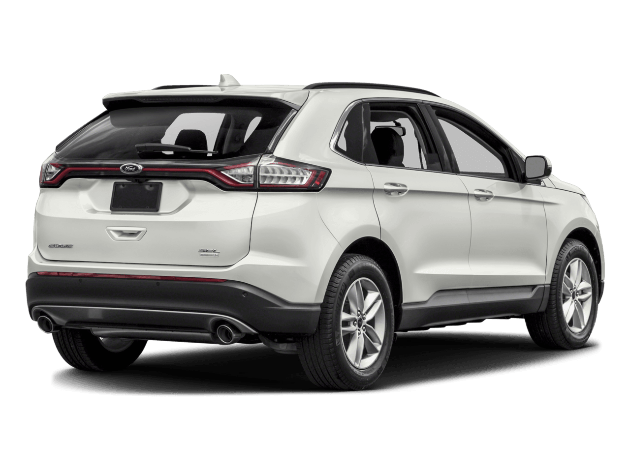 2017 Ford Edge Titanium AWD - Rear 3/4, facing to the right