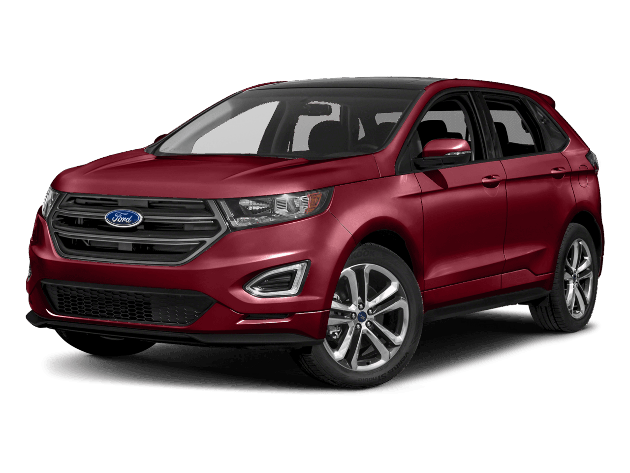 2017 Ford Edge Sport AWD - Front 3/4, facing to the left