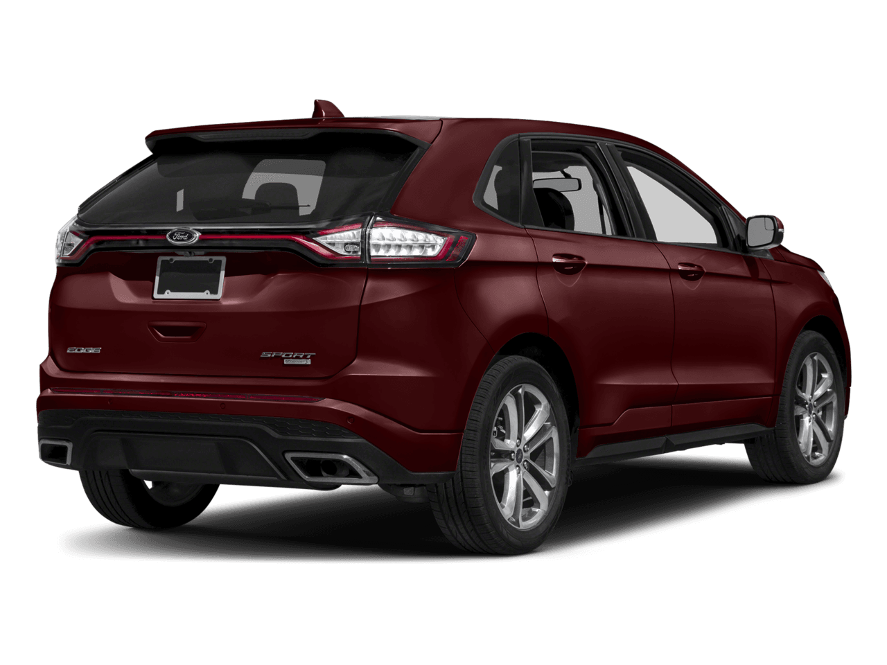 2017 Ford Edge Sport AWD - Rear 3/4, facing to the right