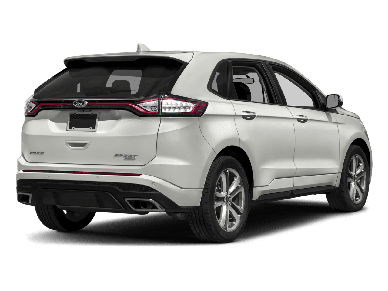 2017 Ford Edge Sport AWD - Rear 3/4, facing to the right