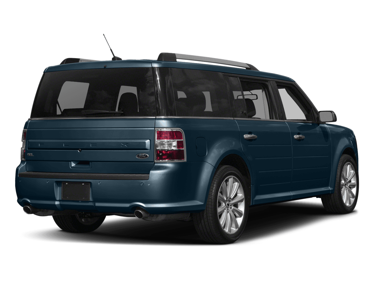 2017 Ford Flex SEL FWD - Rear 3/4, facing to the right