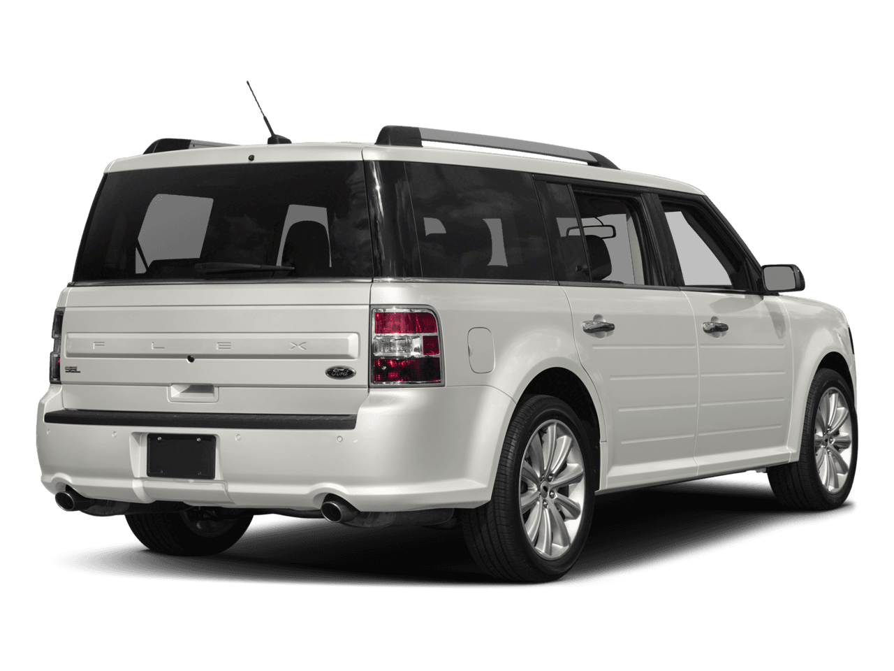 2017 Ford Flex SEL FWD - Rear 3/4, facing to the right