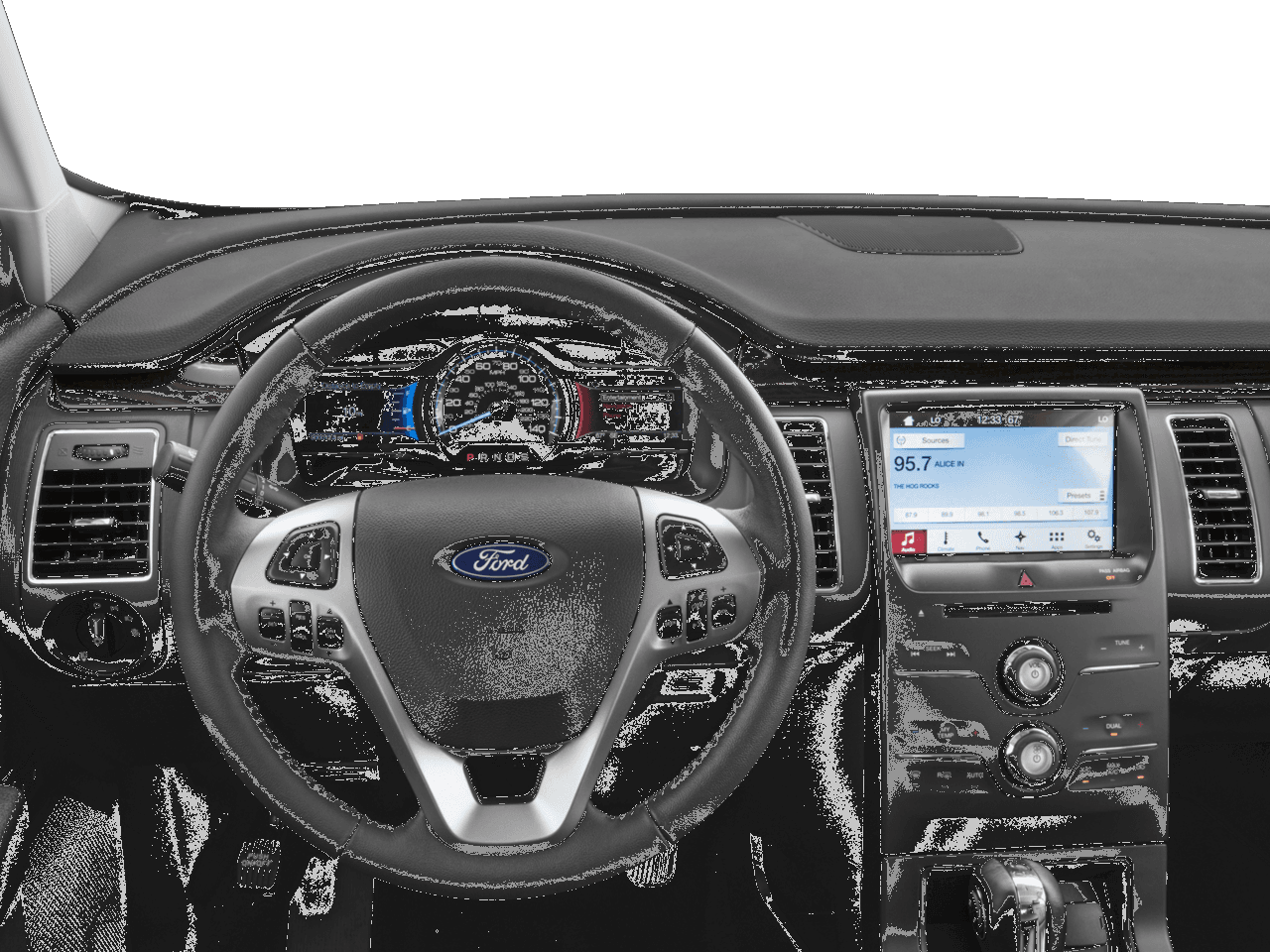 2017 Ford Flex Limited AWD - Interior Drivers Dash