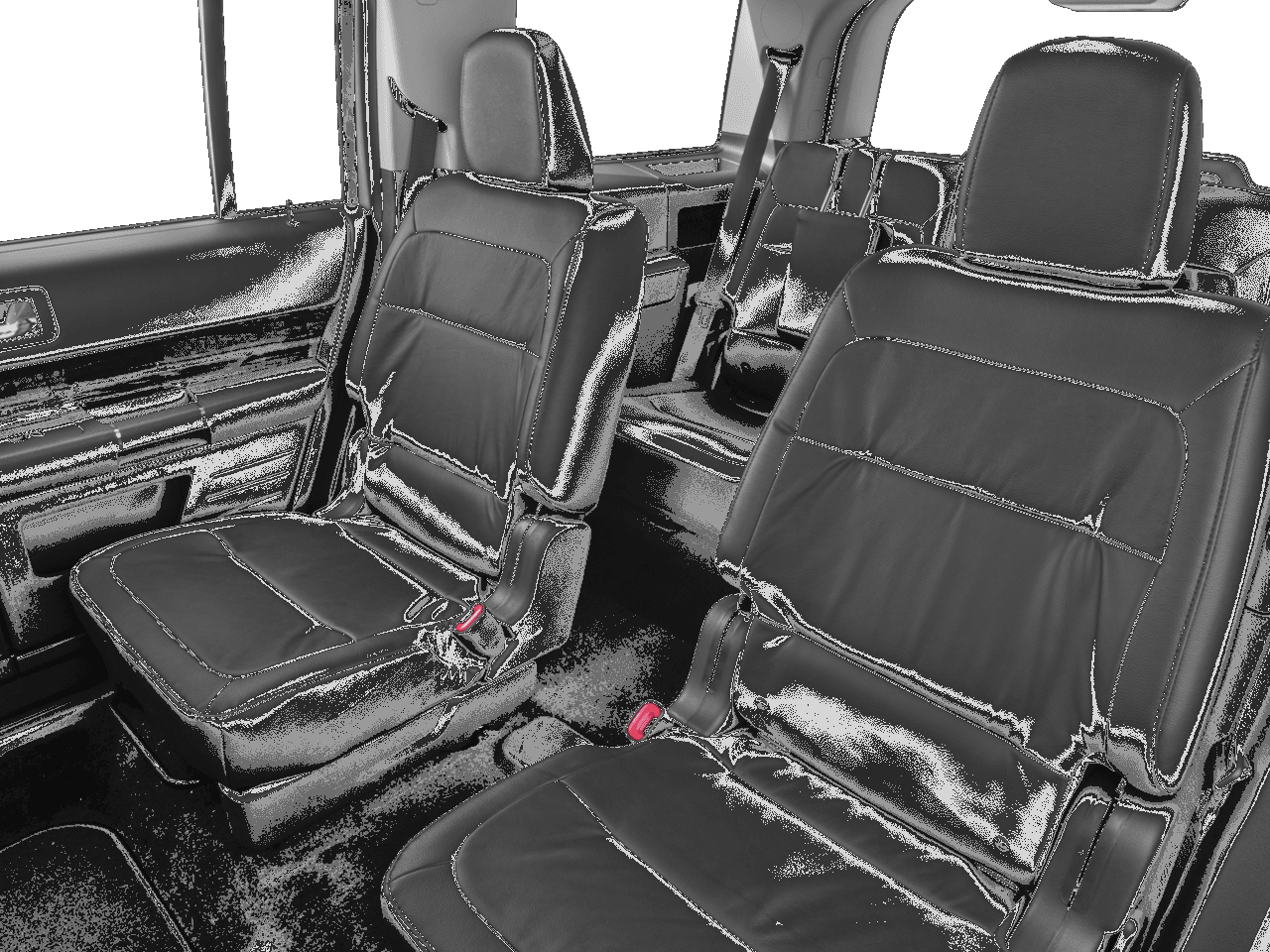 2017 Ford Flex Limited AWD - Interior Rear seats