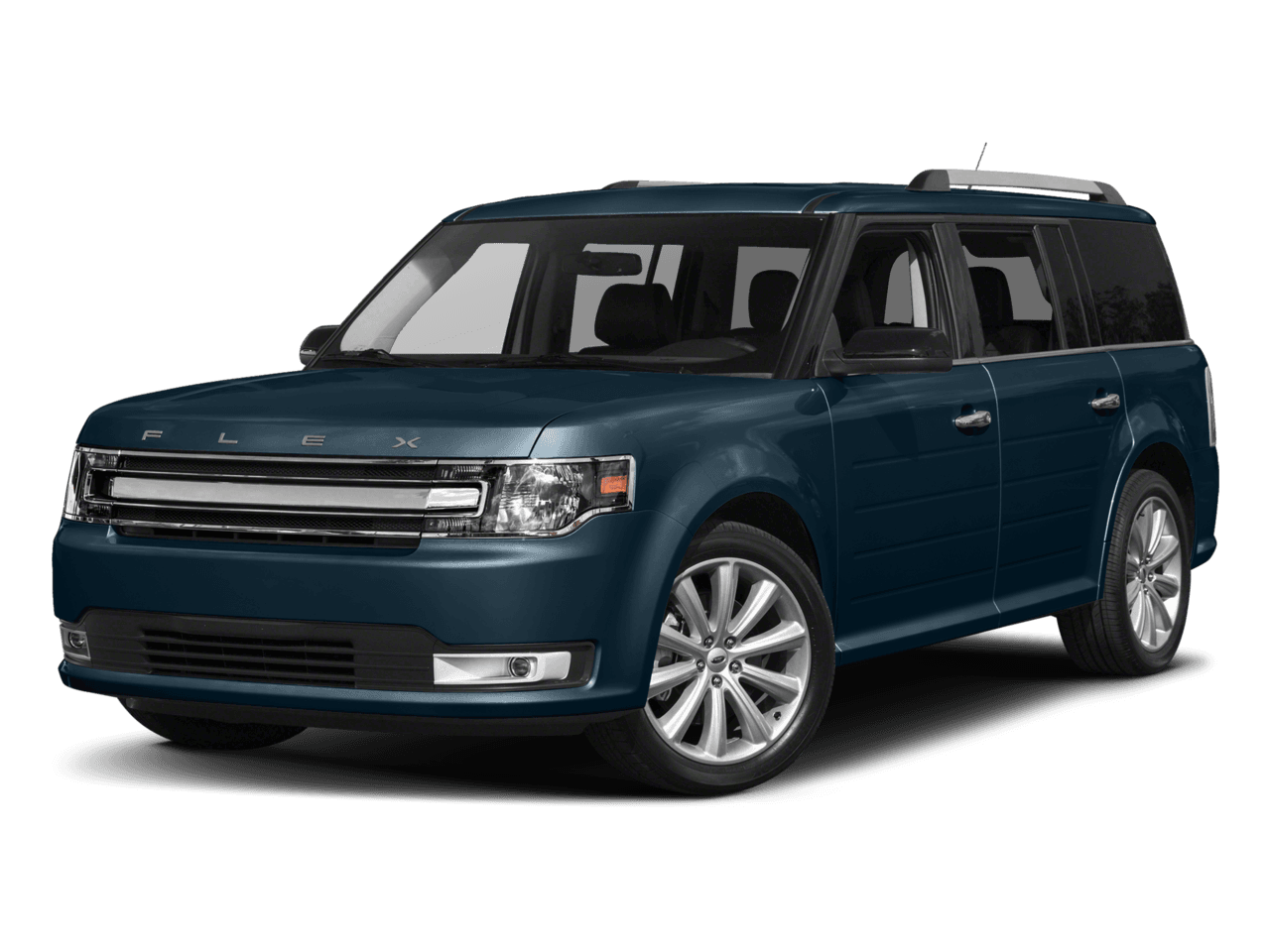 2017 Ford Flex Limited EcoBoost AWD - Front 3/4, facing to the left