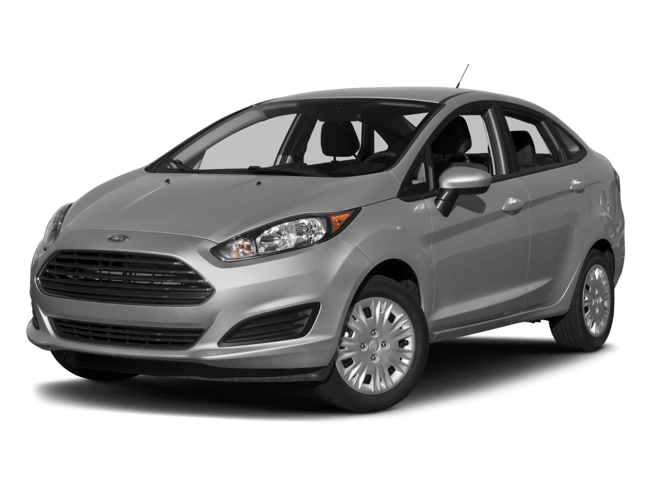 2017 Ford Fiesta S Sedan - Front 3/4, facing to the left