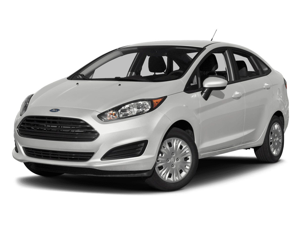 2017 Ford Fiesta S Sedan - Front 3/4, facing to the left