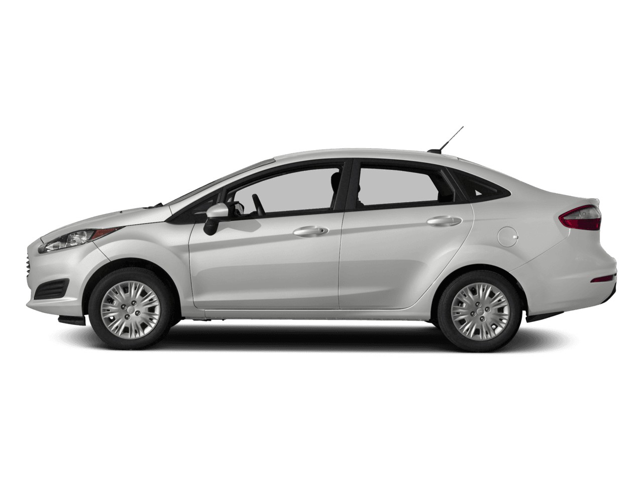 2017 Ford Fiesta S Sedan - Profile, facing to the left