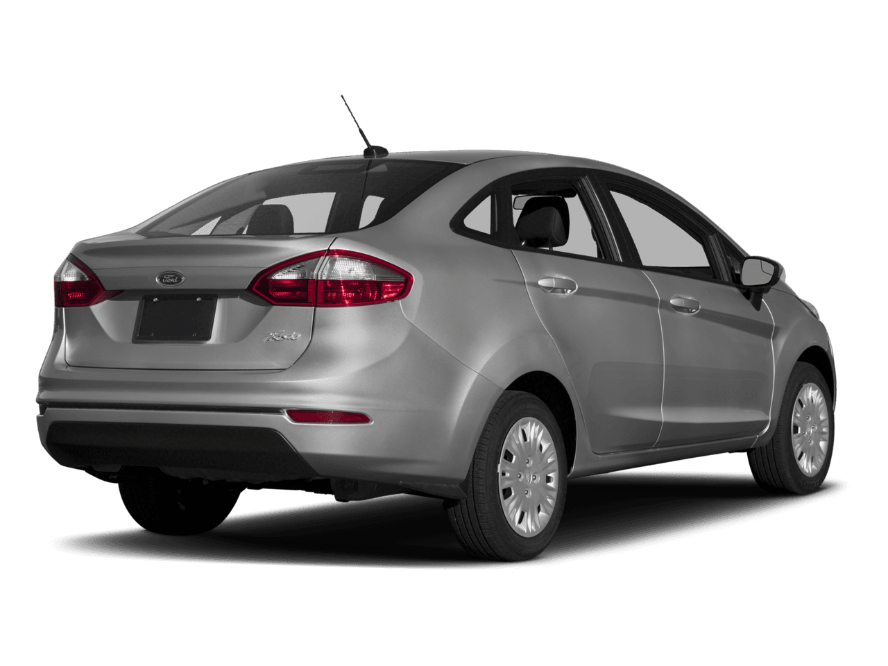 2017 Ford Fiesta S Sedan - Rear 3/4, facing to the right