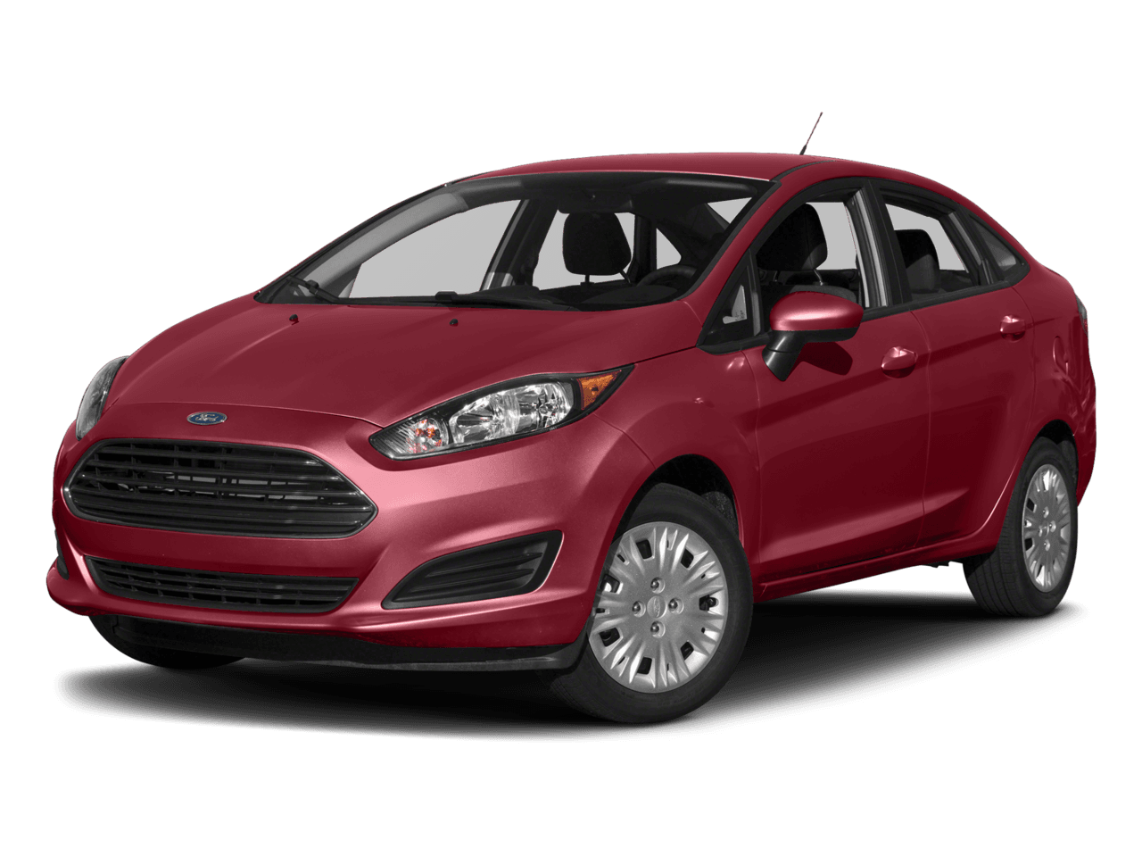 2017 Ford Fiesta SE Sedan - Front 3/4, facing to the left