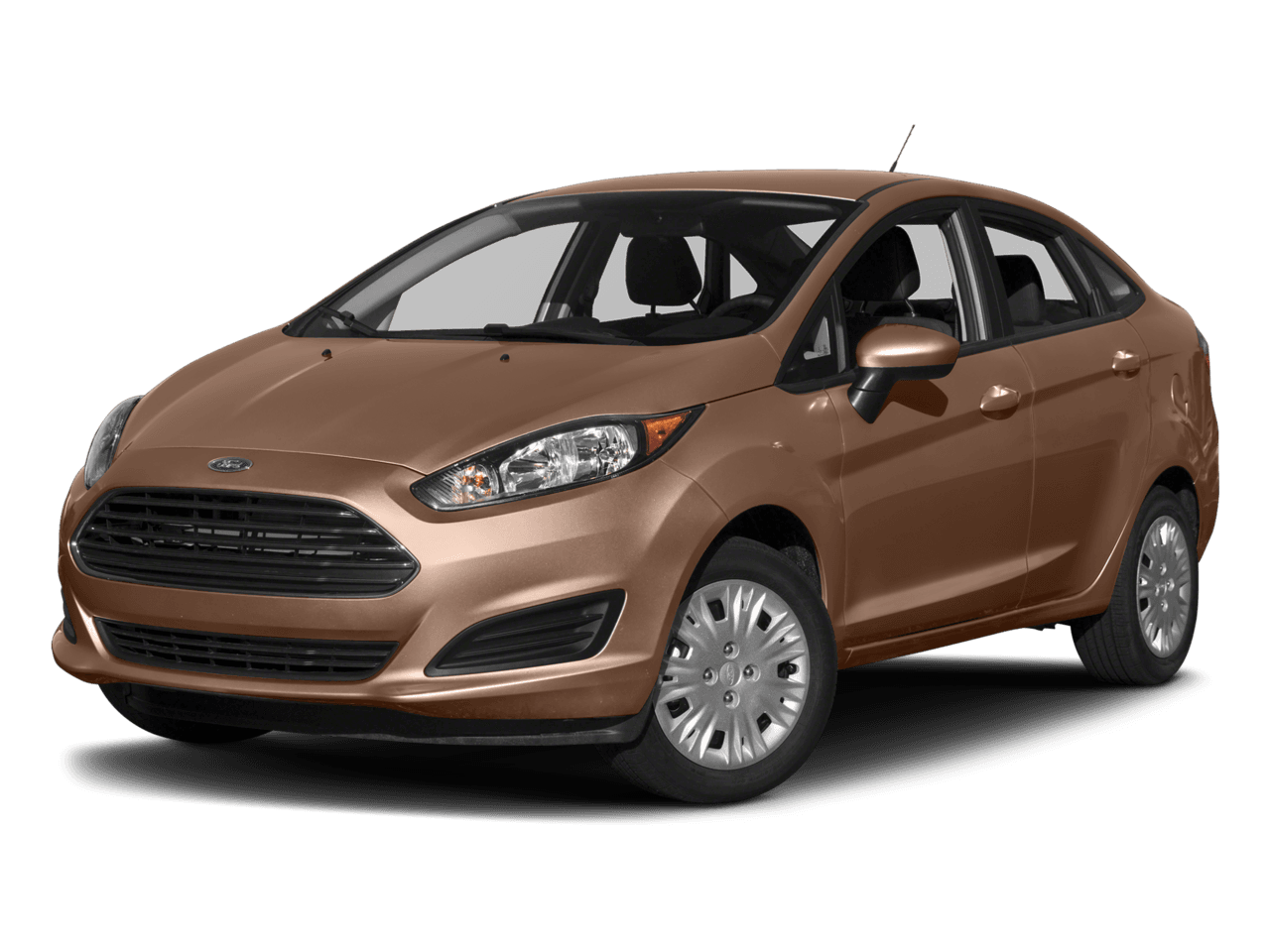 2017 Ford Fiesta SE Sedan - Front 3/4, facing to the left