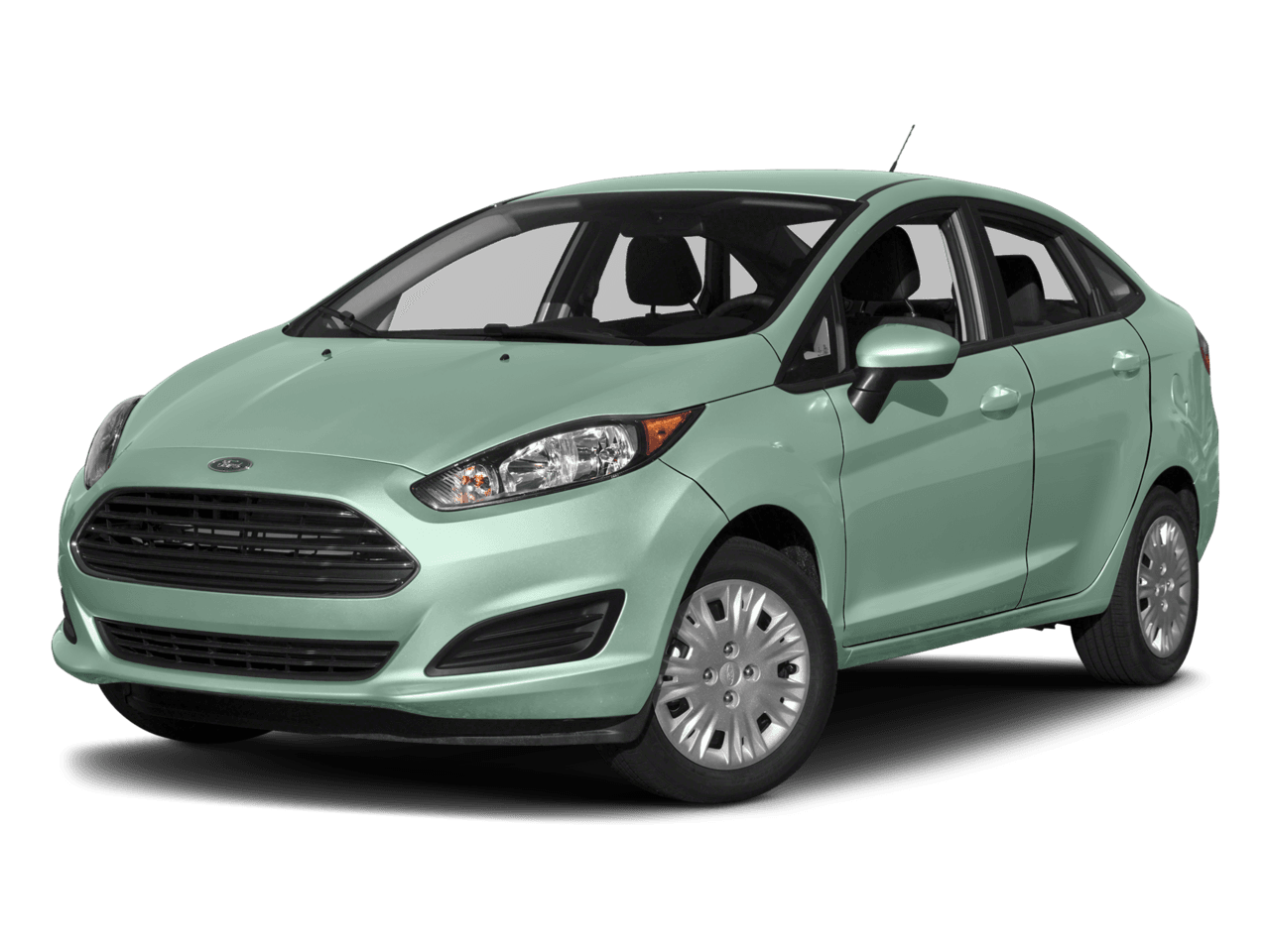 2017 Ford Fiesta SE Sedan - Front 3/4, facing to the left