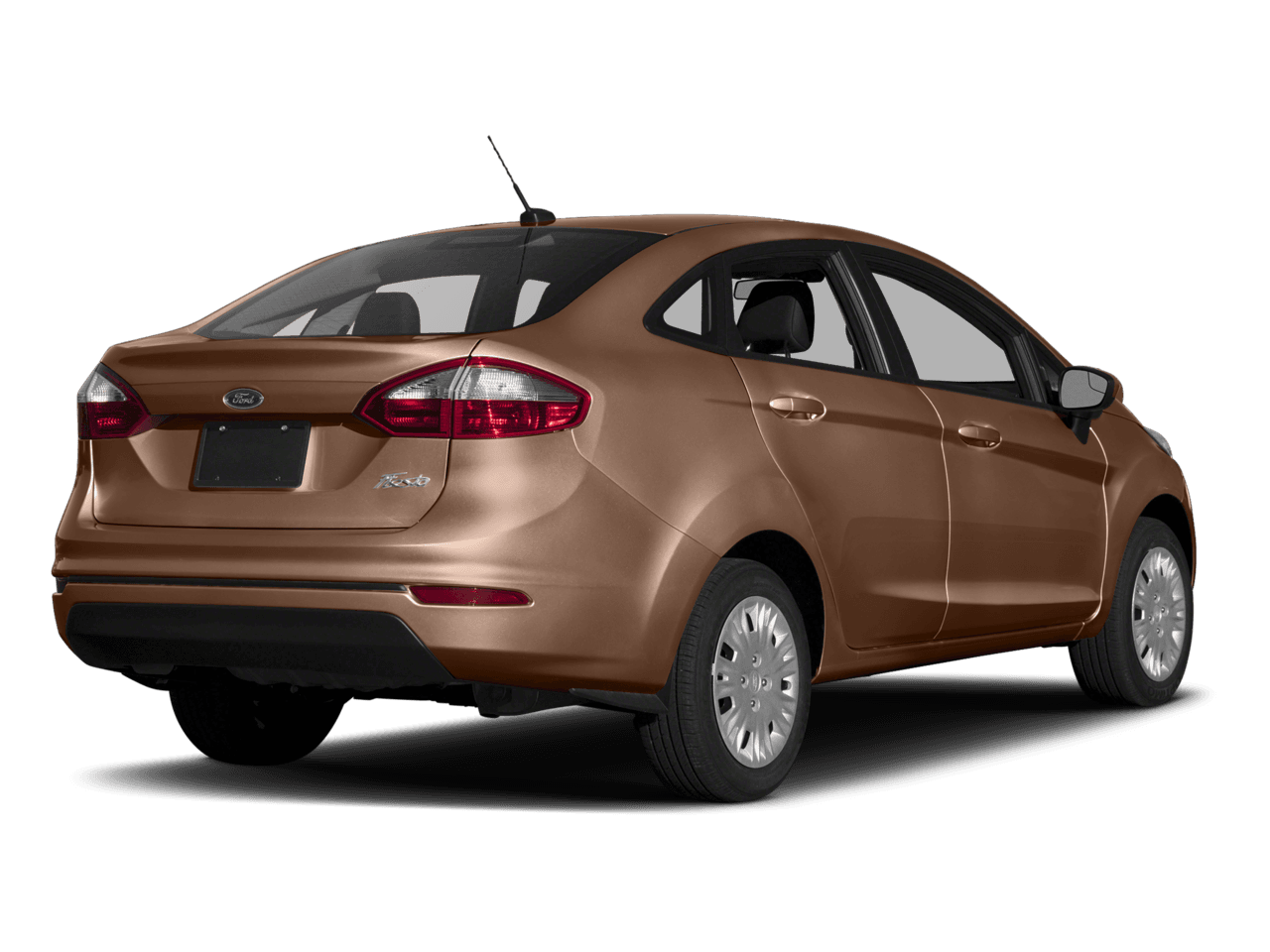 2017 Ford Fiesta SE Sedan - Rear 3/4, facing to the right