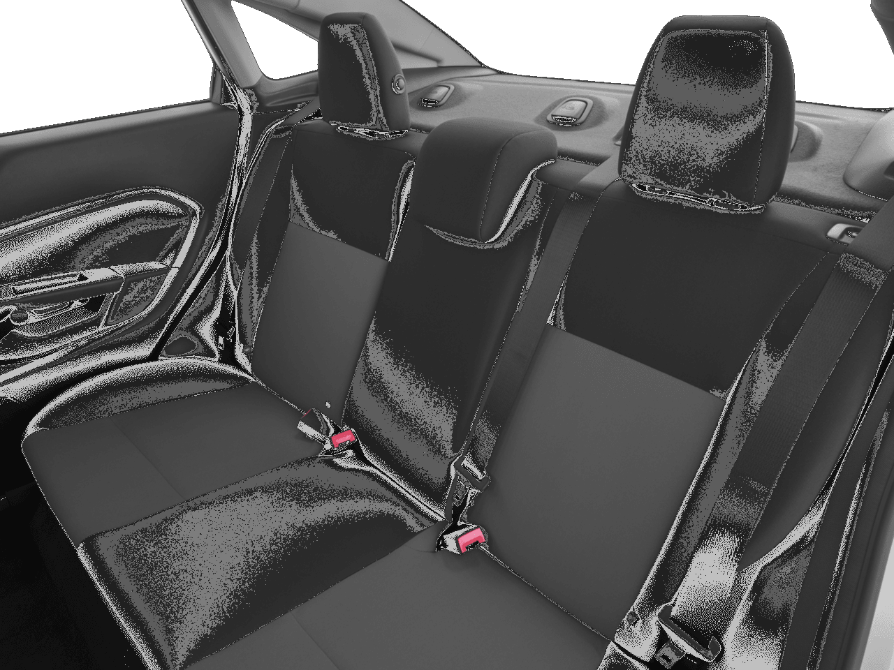 2017 Ford Fiesta SE Sedan - Interior Rear seats