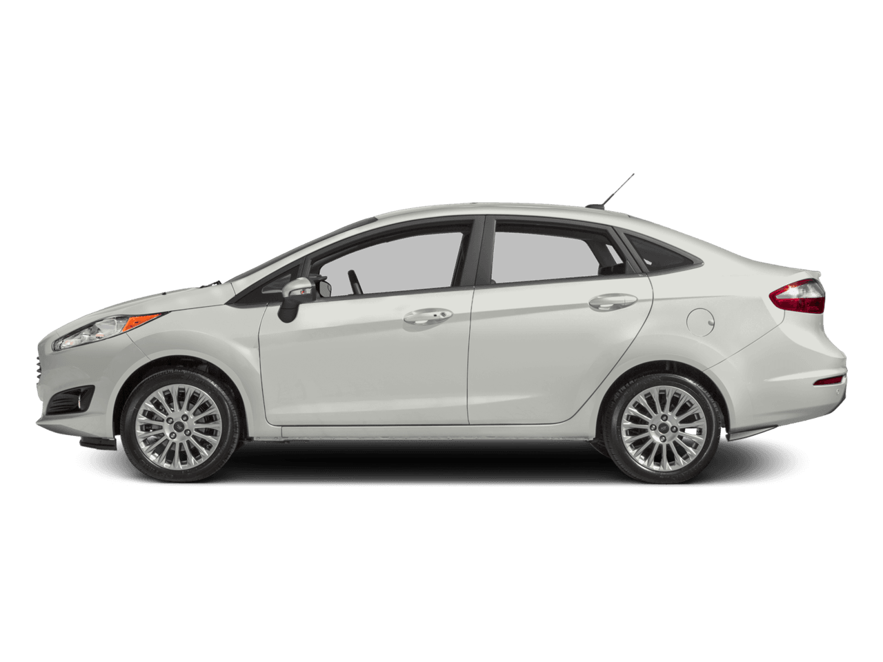 2017 Ford Fiesta Titanium Sedan - Profile, facing to the left