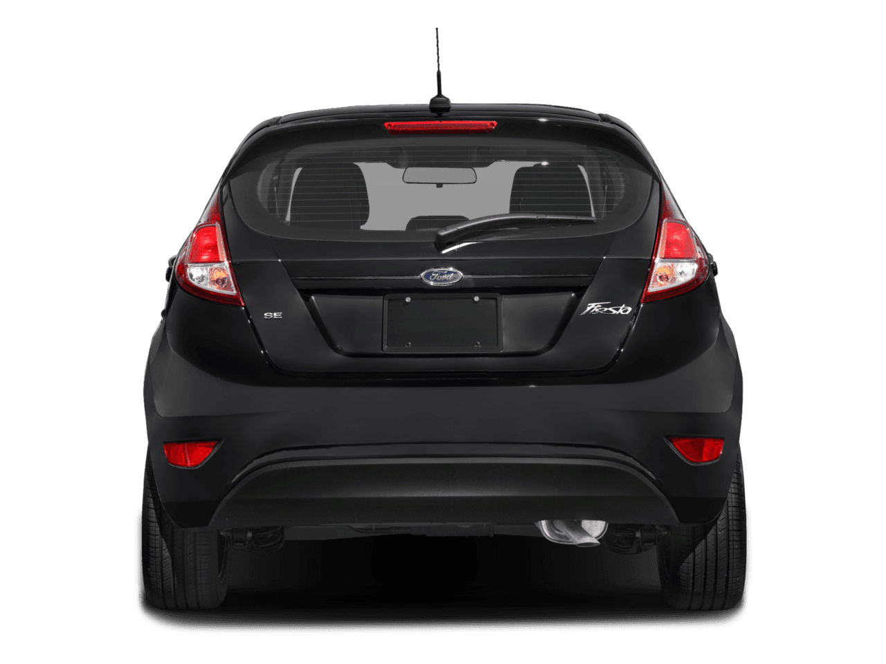 2017 Ford Fiesta S Hatch - Rear (full)